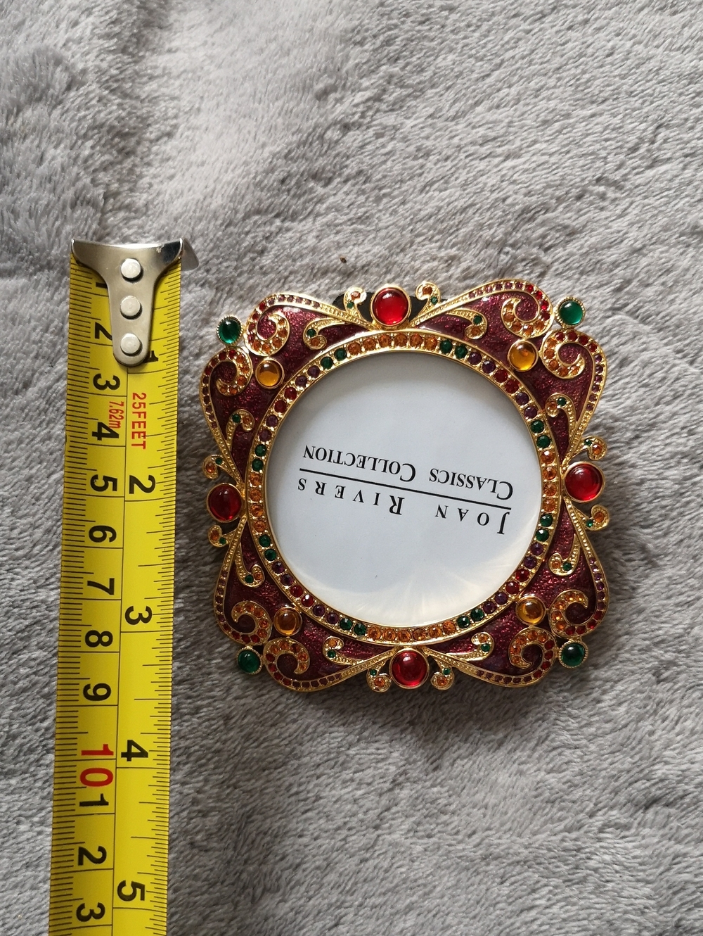 Absolutely Stunning Joan Rivers Collection Photo Frame with Enamel & Rhinestones - Picture 8 of 8